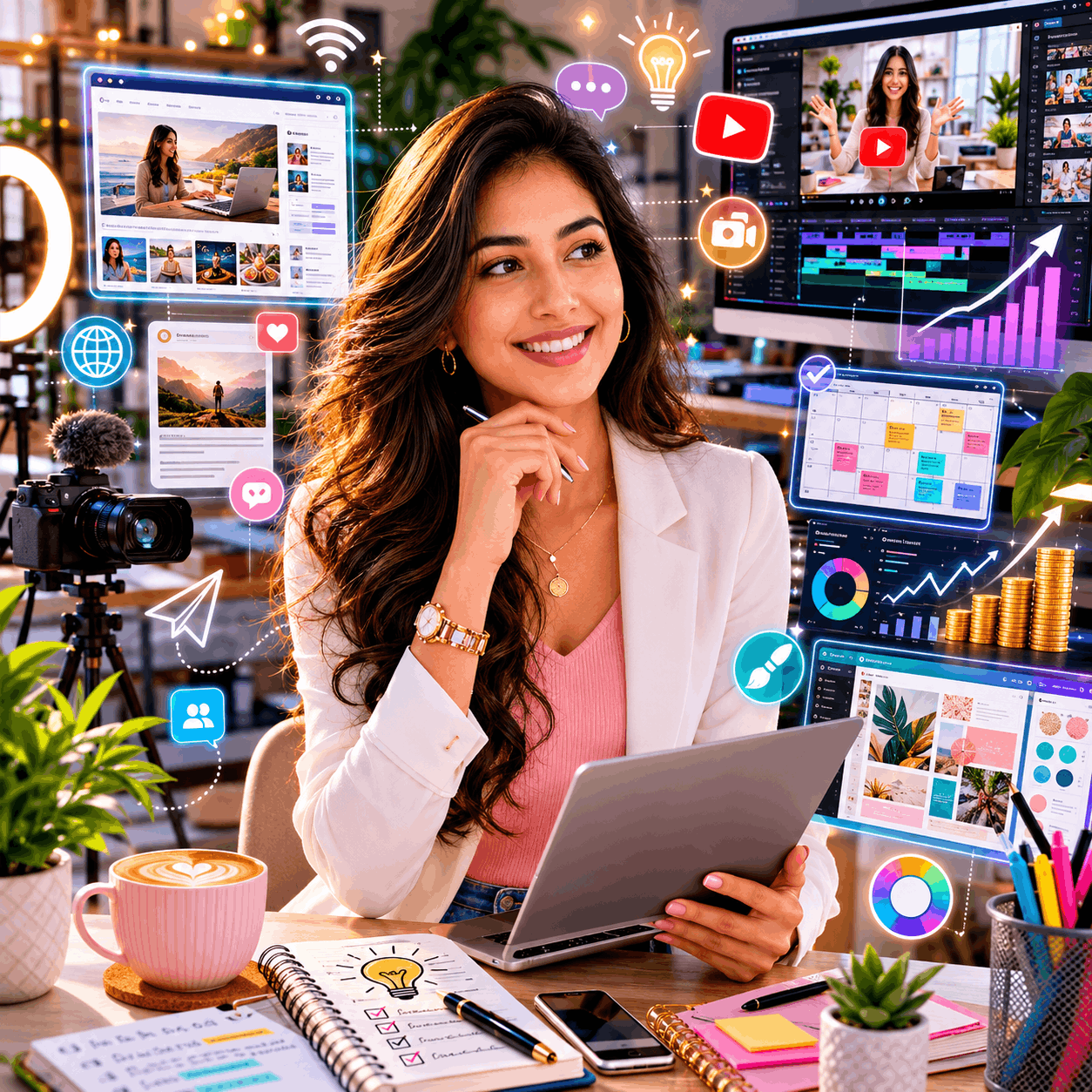 3X Your Earnings How to Make Money with Canva by Blogging & YouTube in the USA