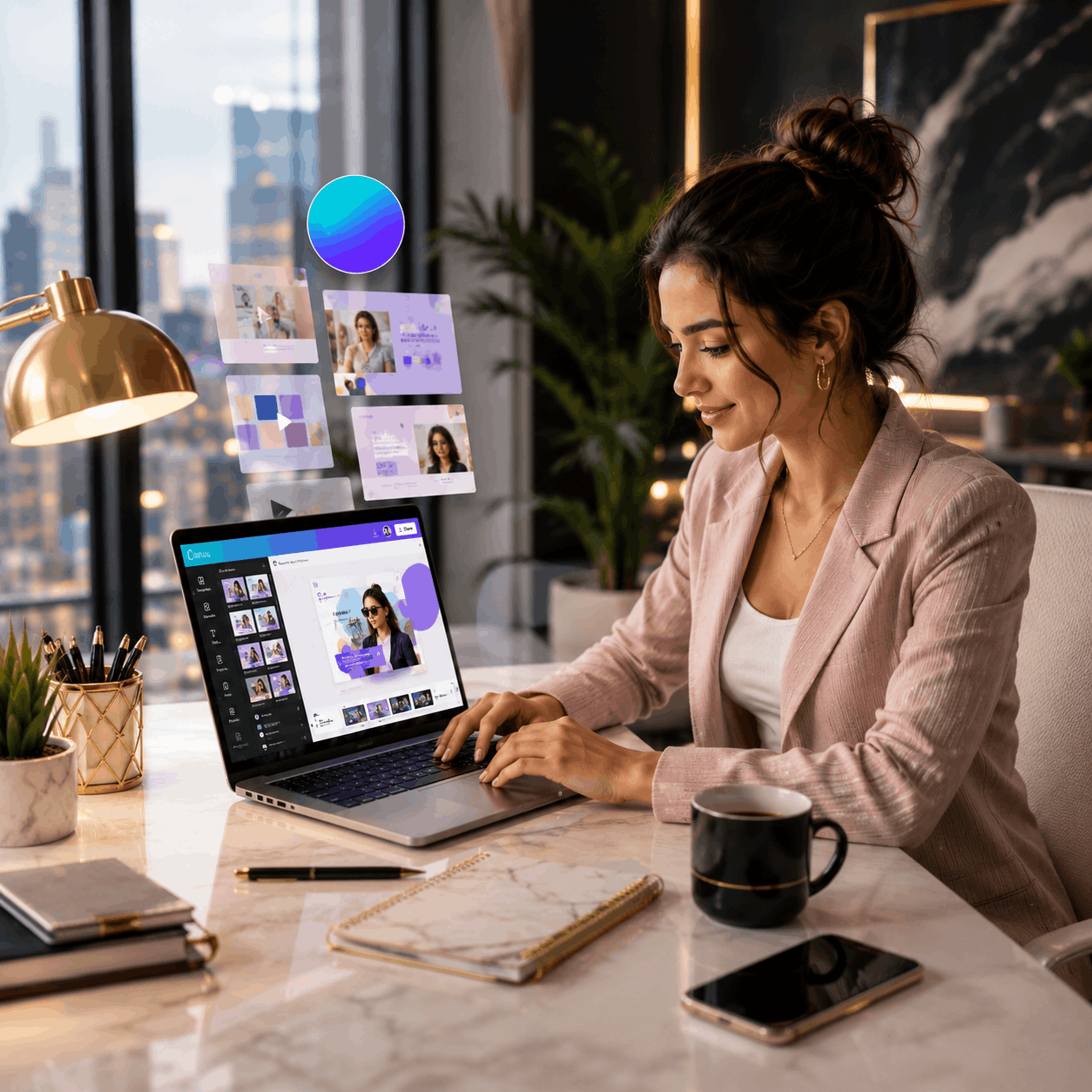 Freelance Graphic Designing with Canva Turn Your Creativity into a Profitable Career in the USA