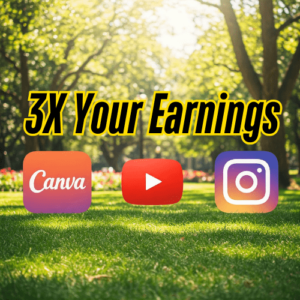 3X Your Earnings: How to Make Money with Canva by Blogging & YouTube in the USA