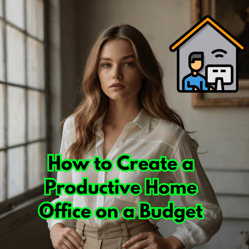 How to Create a Productive Home Office on a Budget