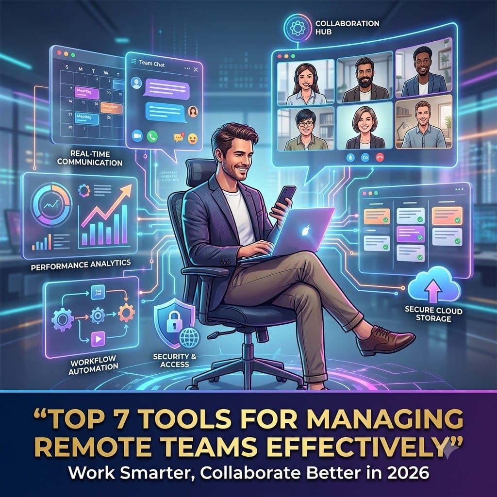 Top 7 Tools for Managing Remote Teams Effectively