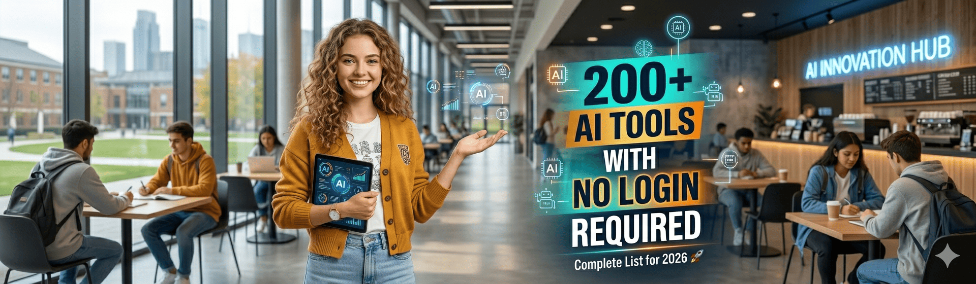 200+ FREE AI TOOLS (NO LOGIN REQUIRED) – COMPLETE LIST FOR 2026