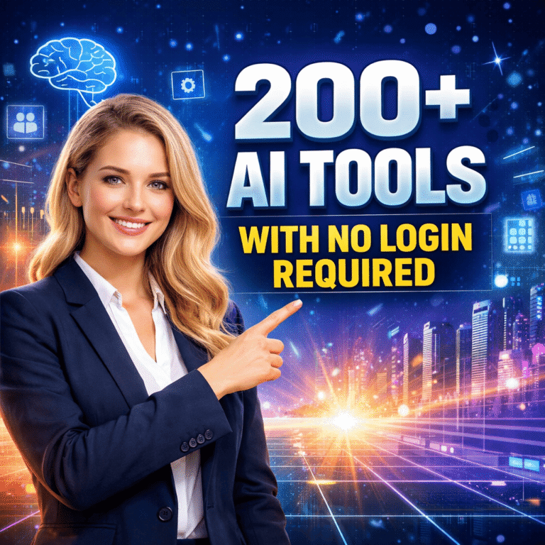 200+ FREE AI TOOLS (NO LOGIN REQUIRED) – COMPLETE LIST FOR 2026 🚀