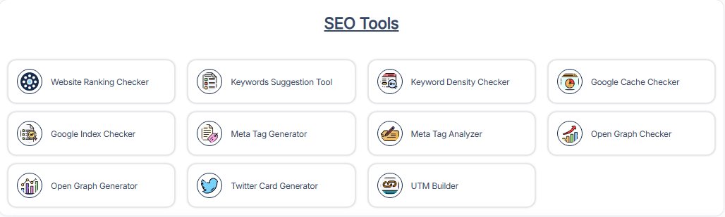 SEO TOOLS
