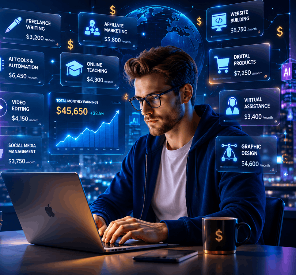 10 Proven Ways to Make Money Online in 2026 With Digital Skills (No Experience Needed)