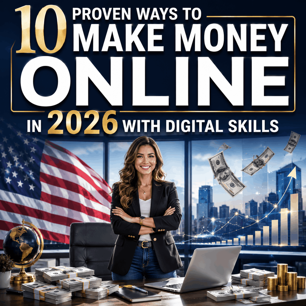 10 Proven Ways to Make Money Online in 2026 With Digital Skills (No Experience Needed)