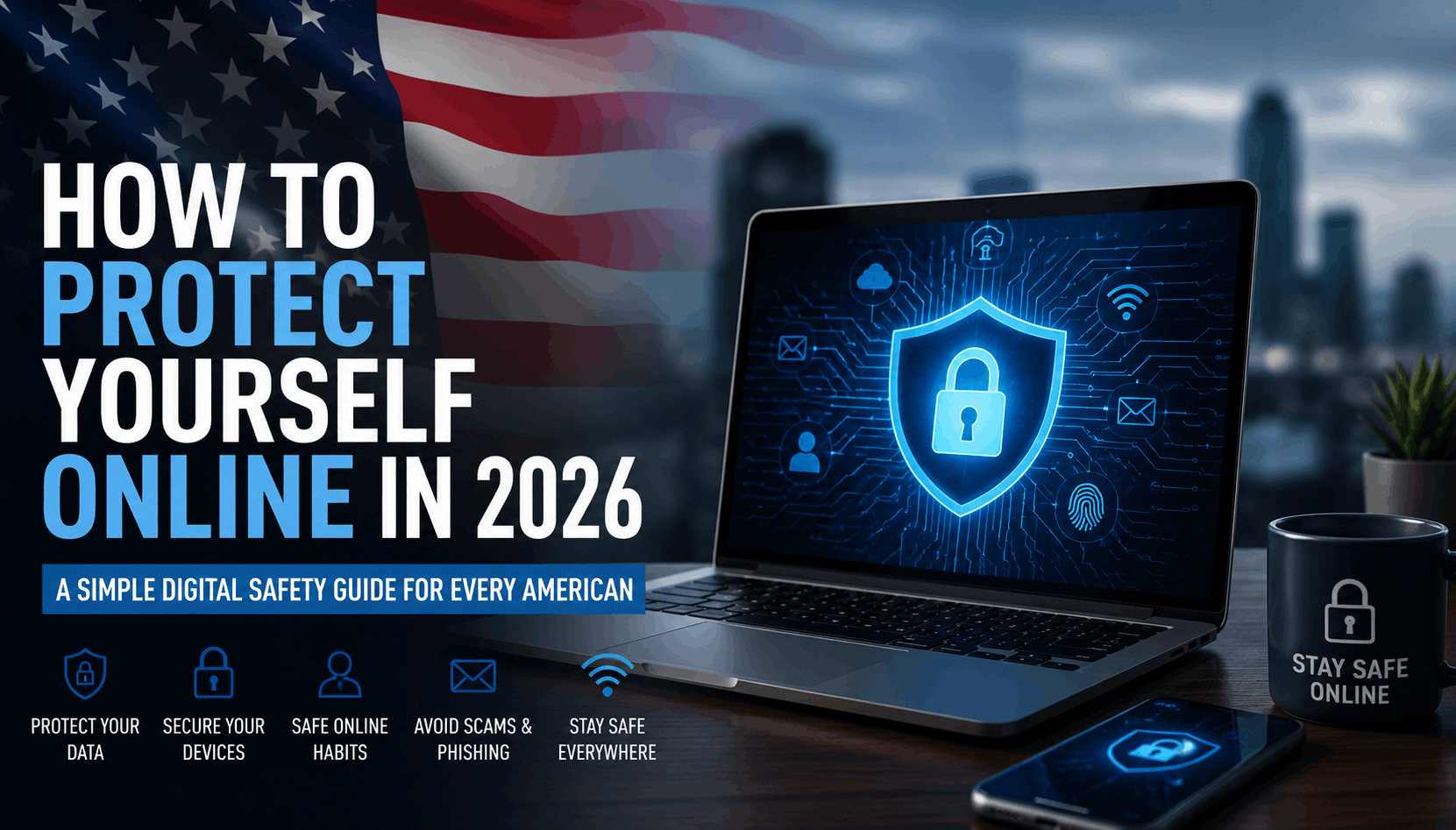 How to Protect Yourself Online in 2026 A Simple Digital Safety Guide for Every American
